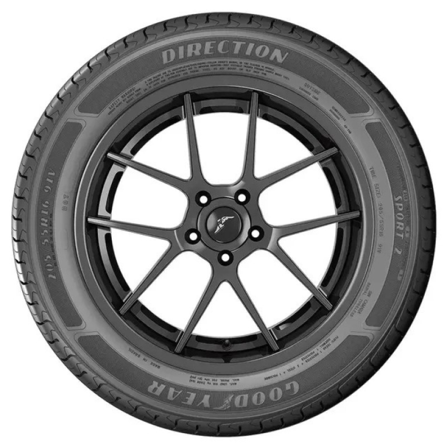 Pneu Goodyear Direction Touring 2 Aro 14 185/60R14 82H Assimétrico Radial
