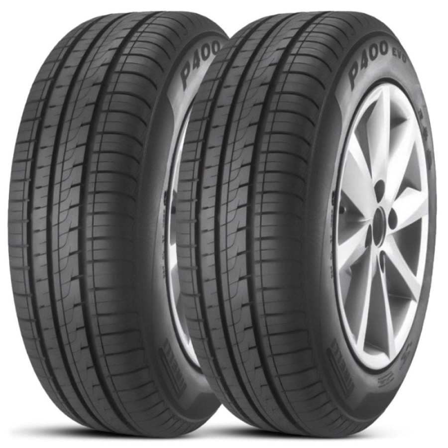 Kit 2 Pneu Aro 14 175/65R14 Pirelli 82H tl P400 Evo